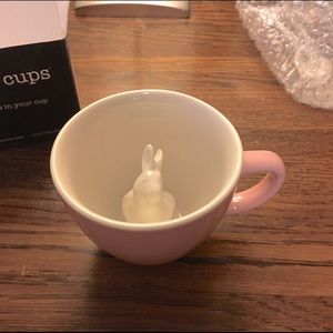 Creature cups: rabbit/bunny